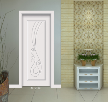 2020年暢銷新款愉心X-3019金典白色實木烤漆門