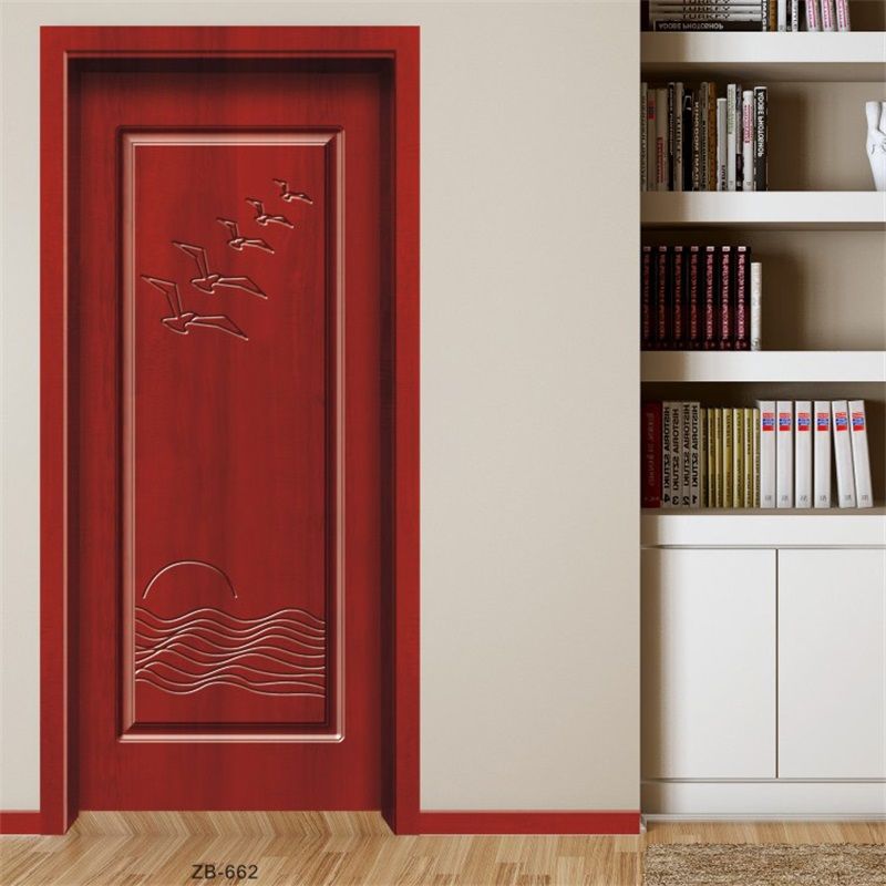 廠家批發愉心ZB-662指接橡木烤漆門