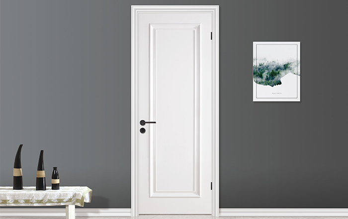 廠價(jià)直銷鑫順來X-6011平開外扣實(shí)木烤漆門