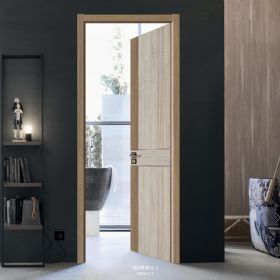 廠價直銷鑫順來X-7002平開實木烤漆門