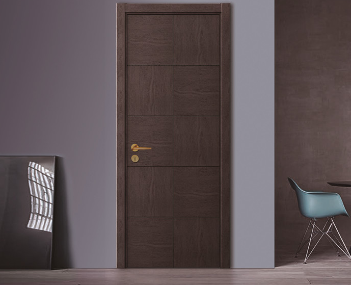 廠價直銷鑫順來X-6038平開實木烤漆門