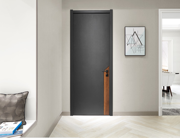 廠價(jià)直銷(xiāo)鑫順來(lái)X-6062平開(kāi)實(shí)木烤漆門(mén)