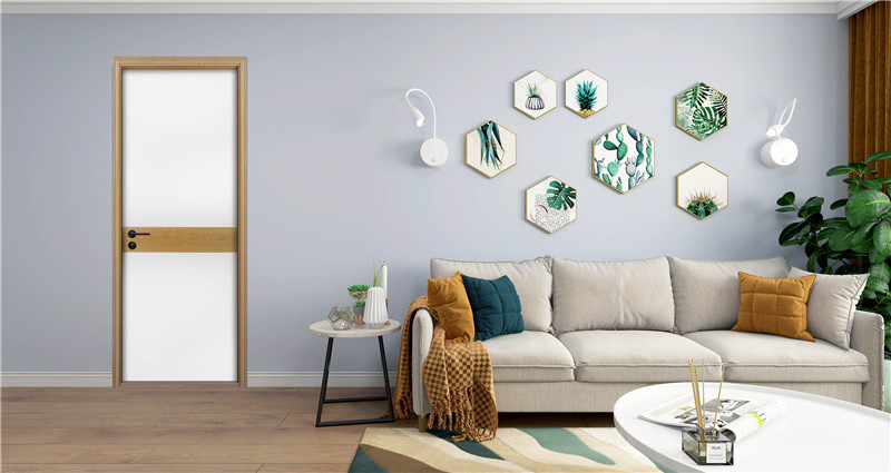 廠價(jià)直銷(xiāo)鑫順來(lái)X-7031平開(kāi)實(shí)木烤漆門(mén)