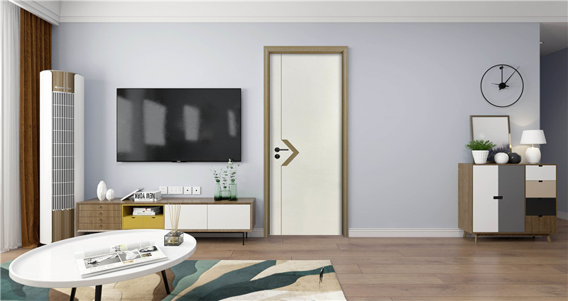 廠價(jià)直銷(xiāo)鑫順來(lái)X-7032平開(kāi)實(shí)木烤漆門(mén)