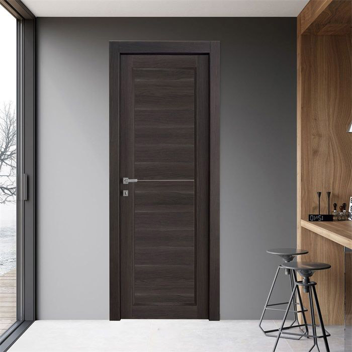 廠價直銷鑫順來X-7049平開實木烤漆門