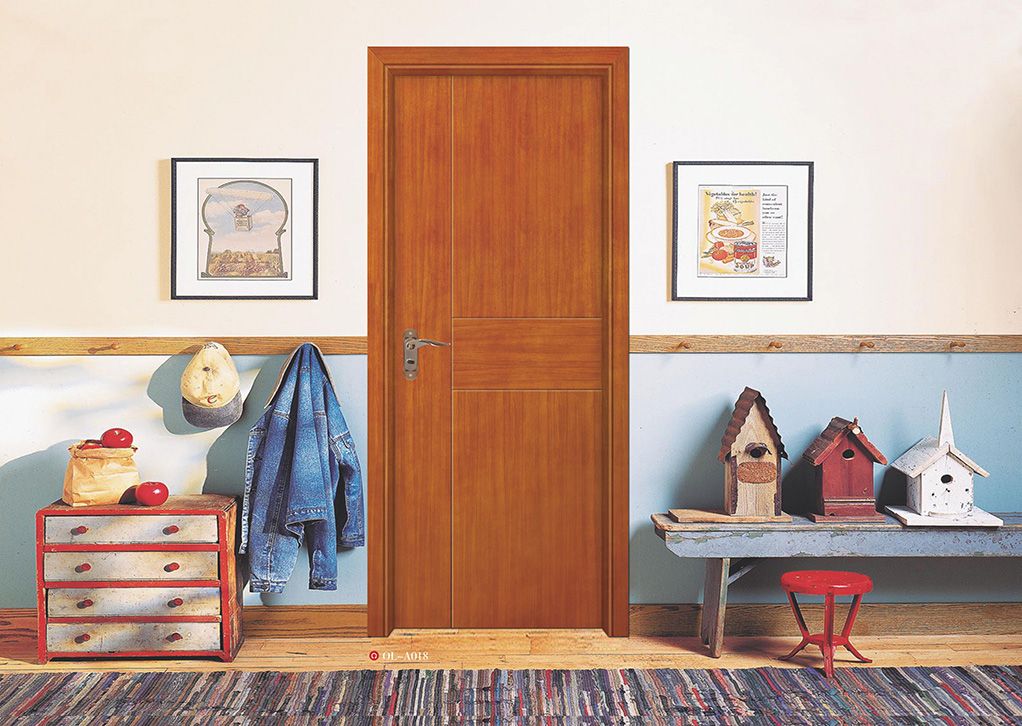 廠價(jià)直銷鑫順來X-7036平開實(shí)木烤漆門