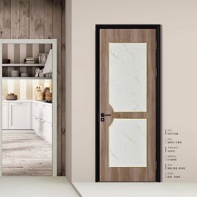 新品上市鑫順來X-8003平開環(huán)保無漆鋁木門