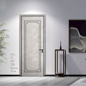 新品上市鑫順來X-8024平開環(huán)保無漆鋁木門