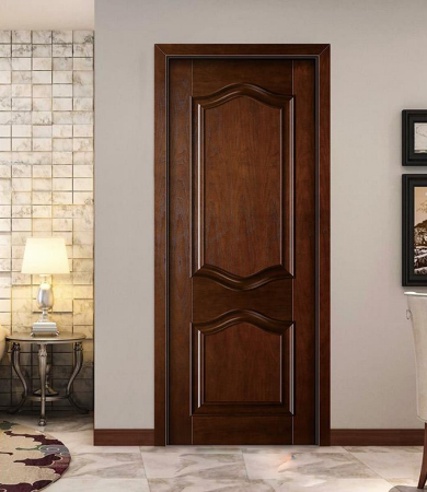 廠價直銷鑫順來X-8074平開外扣實木烤漆門