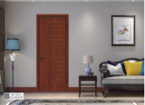 新品熱賣鑫愉世家XS-2330中式實(shí)木烤漆門