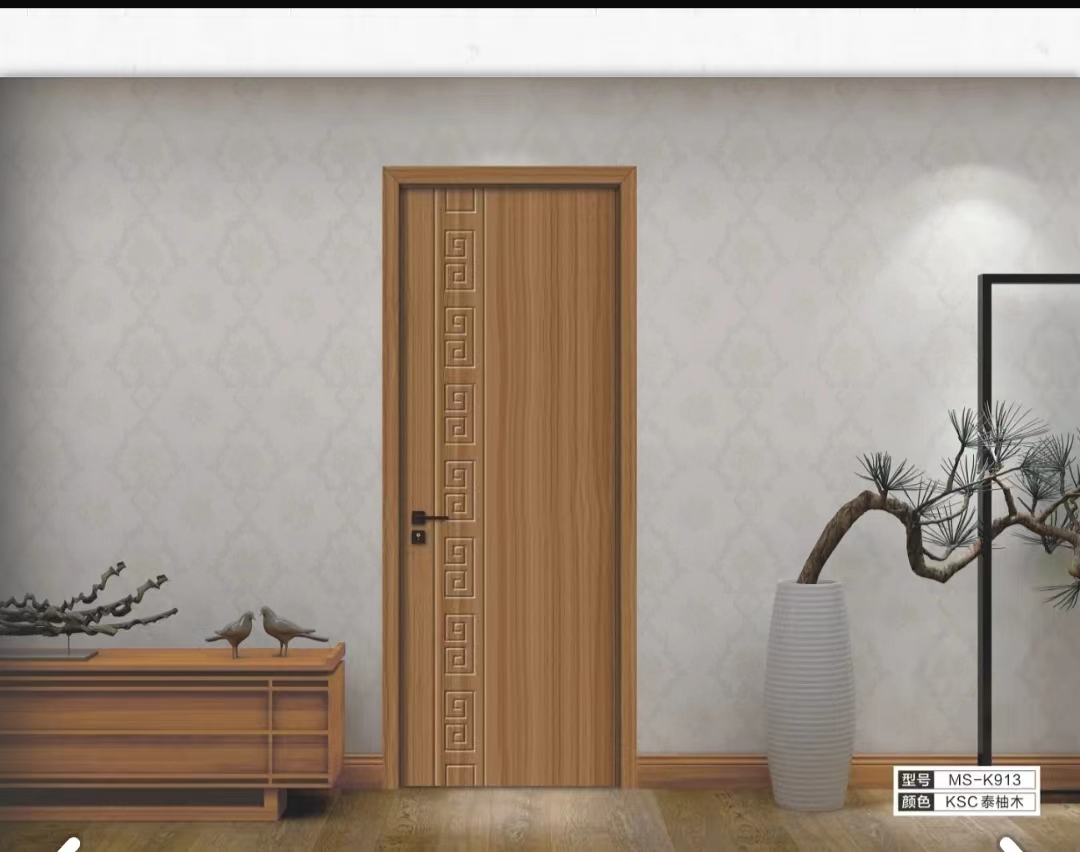 新品熱賣鑫愉世家XS-2333中式實(shí)木烤漆門